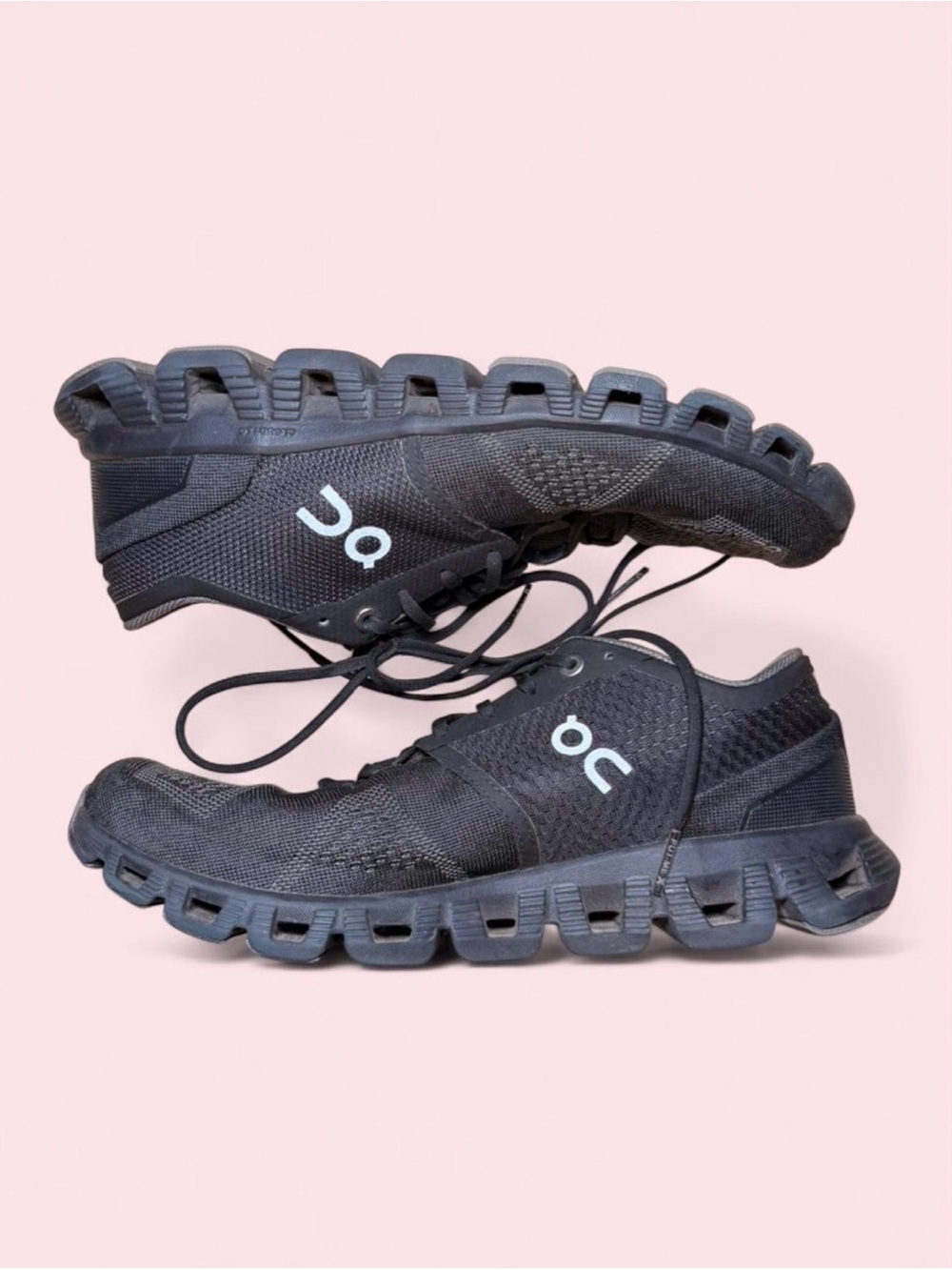 On Cloud X Training Running Shoes Black Women’s Size 7.5 Athletic Gym Sneaker